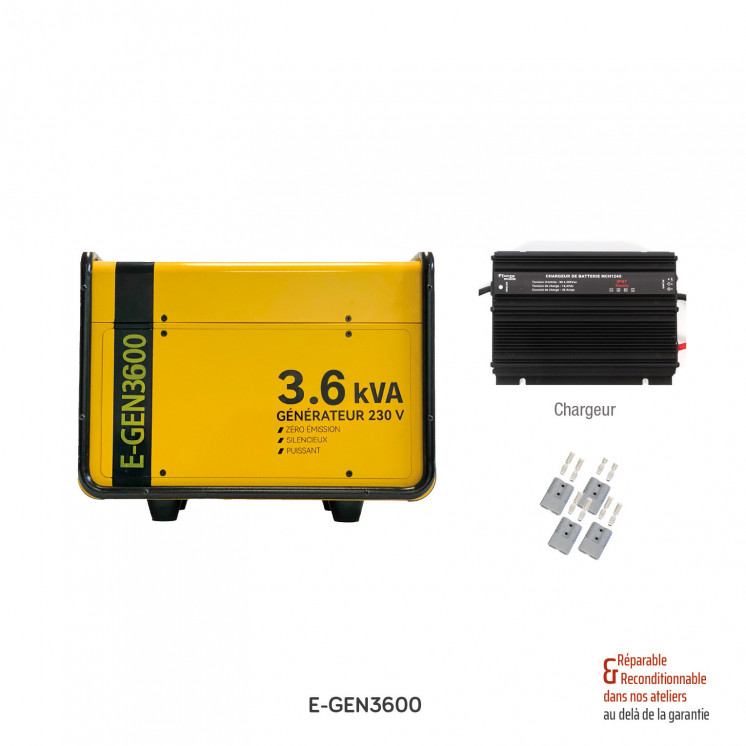 Générateur lithium E-GEN 2000W - 3000W - 3600W