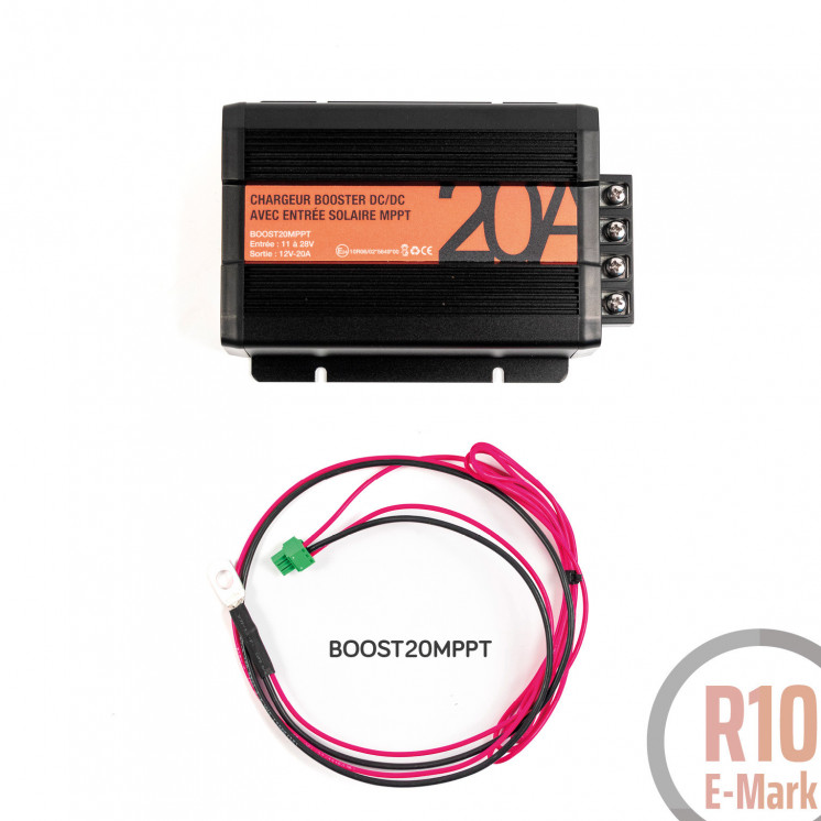 Chargeur booster régulateur solaire BOOST MPPT