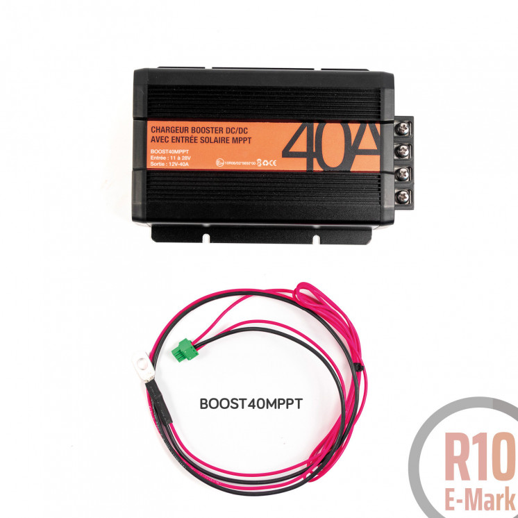 Chargeur booster régulateur solaire BOOST MPPT