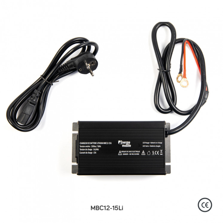 Chargeur de batterie AC/DC 12 VDC  15 et 20 A MBC