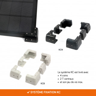 Systèmes fixations panneau solaire