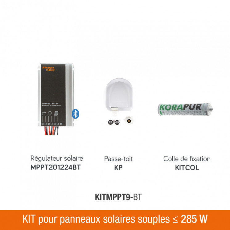 Kits pour panneaux solaires souples