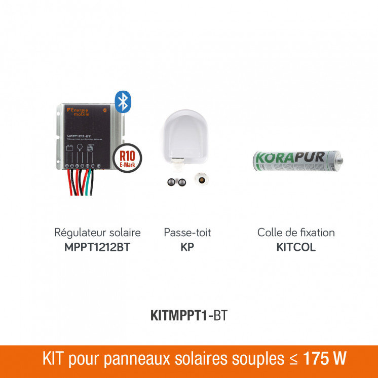 Kits pour panneaux solaires souples