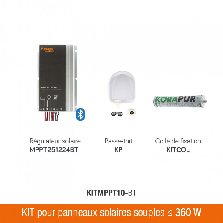 Kits pour panneaux solaires souples